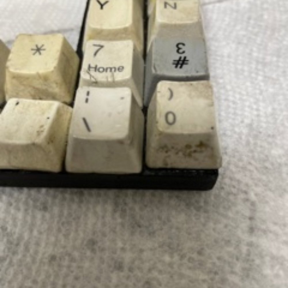 Upcycled Computer Keyboard Keys Frame - Picture 13 of 14